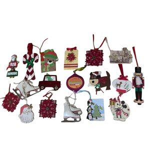 Christmas 18 Hand Crafted Hang Tags for Gifts Bags Tree Adorable